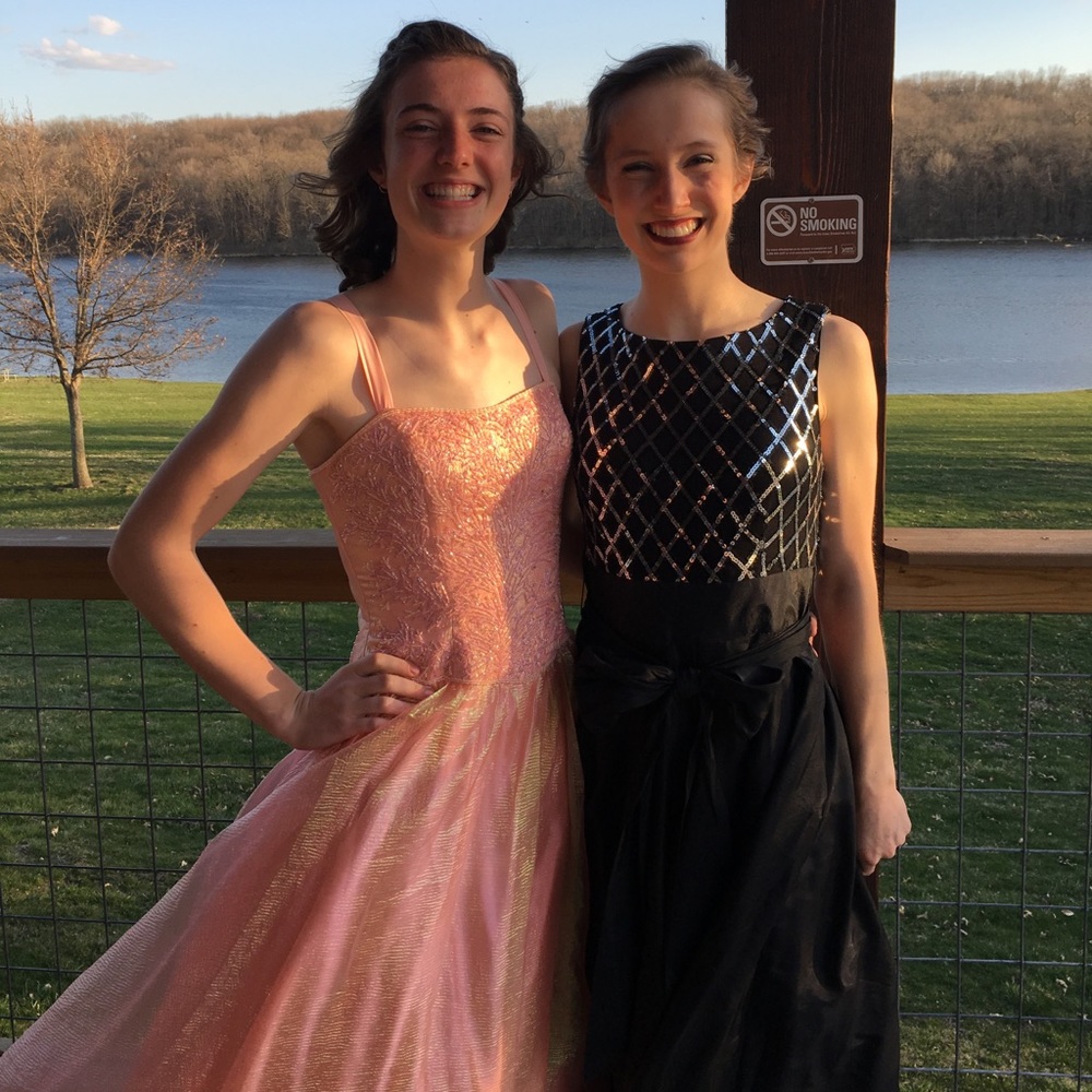 Beautiful Coral Prom Dress!